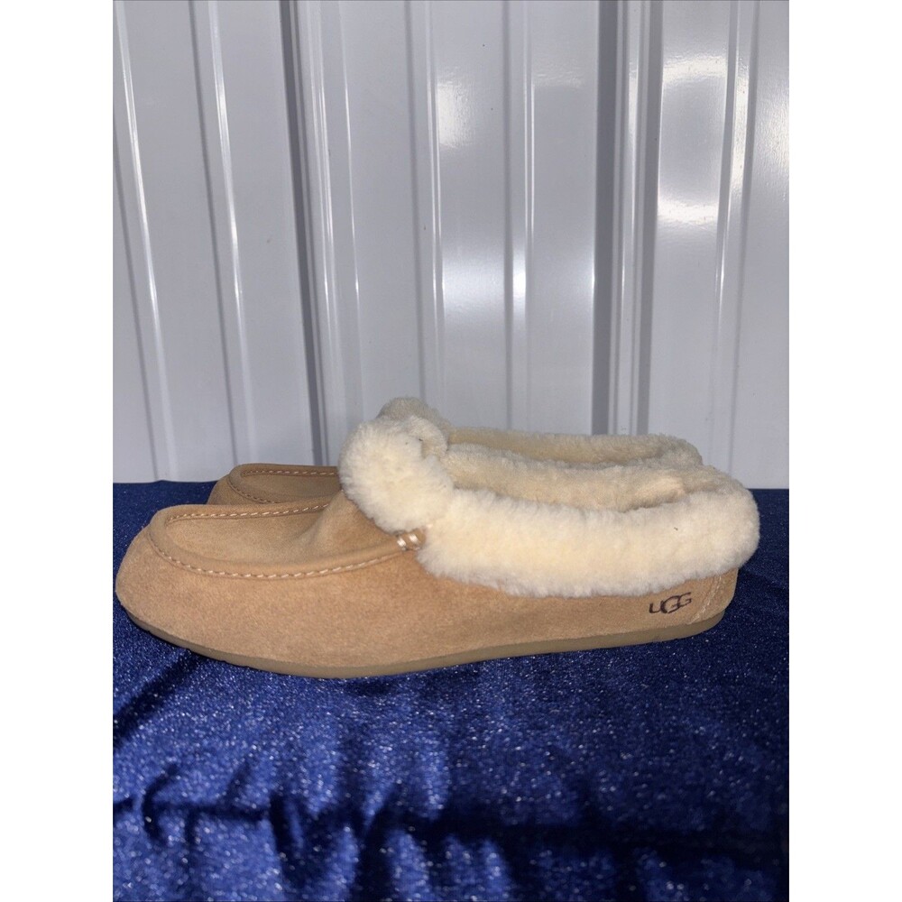 UGG Ansley Mule Chestnut Suede Size 9